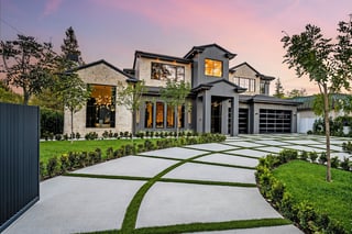 Luxury real estate advertising
