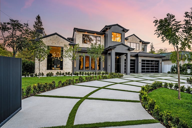 Luxury real estate advertising